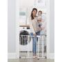 Easy Step 38.5-Inch Extra Wide Walk Thru Baby Gate, Includes 6-Inch Extension Kit, 4 Pack Pressure Mount Kit, 4 Pack Wall Cups a