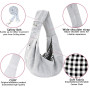 Soft Pouch Reversible Pet Papoose Bag Suitable for Puppy