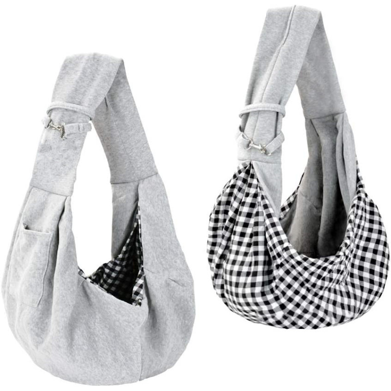 Soft Pouch Reversible Pet Papoose Bag Suitable for Puppy