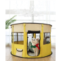 Portable Foldable Pet playpen Exercise Pen Kennel  Carrying Case for Larges Dogs Small Puppies Cats