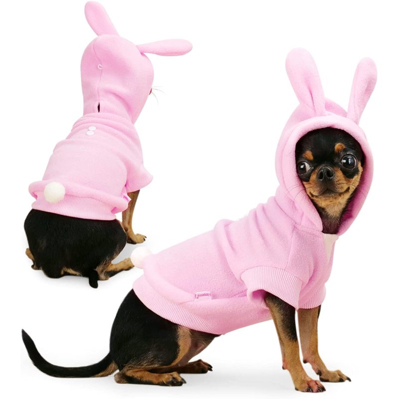 Small Dog Costume Hoodie Clothes for Small Girl Boy, Halloween Christmas Costumes, Pet Cat Winter Warm Sweats