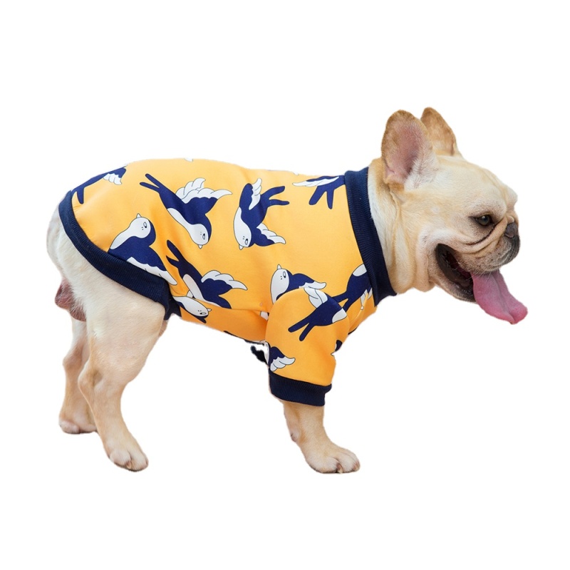 Dog T shirt Soft Warm Dog Clothes, Stretchy Pet Sweater  for Puppy