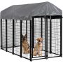 UV Protection Outdoor Metal Crate Kennel Waterproof Cover and Roof