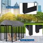 UV Protection Outdoor Metal Crate Kennel Waterproof Cover and Roof