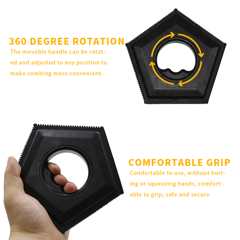 Pet Hair Remover Brush, Pet Hair Detailer for Couch & Car Seat, Professional Dog & Cat Hair Scraper for Home Fabric