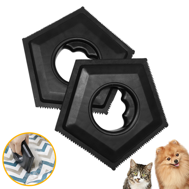 Pet Hair Remover Brush, Pet Hair Detailer for Couch & Car Seat, Professional Dog & Cat Hair Scraper for Home Fabric