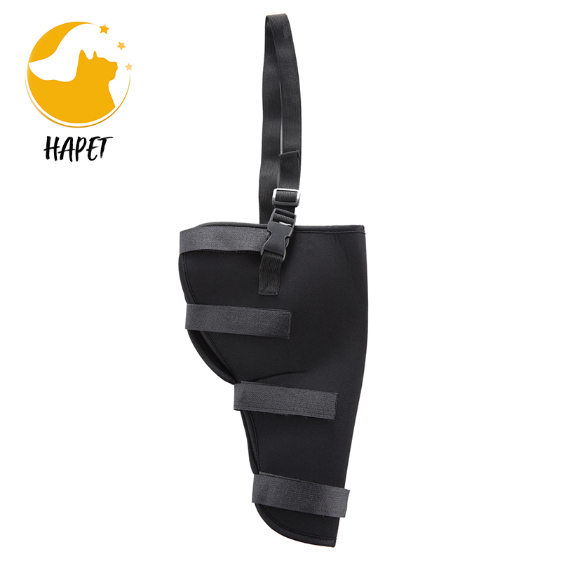 Dog Knee Stifle Brace Wrap Metal Hinged Flexible Support Treat