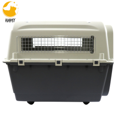 Two Door Top Load Hard Sided Pet Travel Carrier With Lock