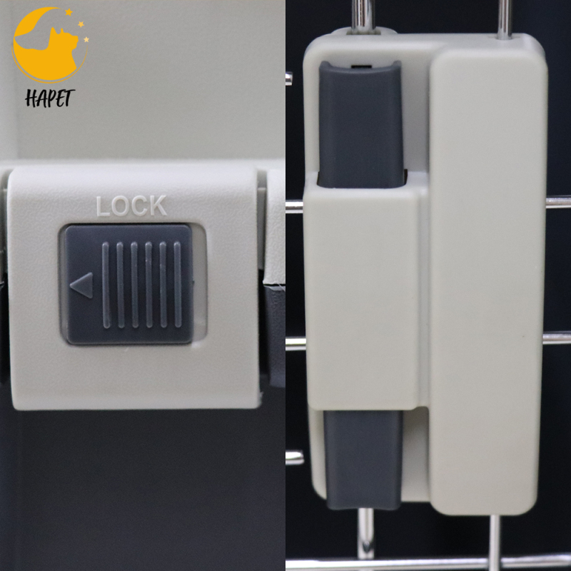 Two Door Top Load Hard Sided Pet Travel Carrier With Lock