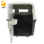 Two Door Top Load Hard Sided Pet Travel Carrier With Lock