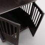 Pet Crate With Wooden Extra Large End Table