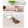 Durable Suede Fabric Cat Tunnel with Ball and Hole For Cats and Rabbits