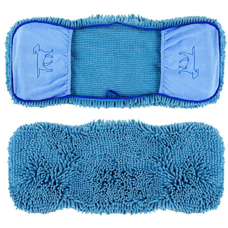 Large Dog Shammy Towel Ultra Absorbent Durable Quick Drying Chenille