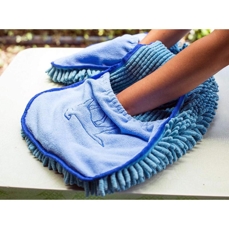 Large Dog Shammy Towel Ultra Absorbent Durable Quick Drying Chenille
