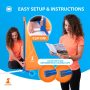 Complete Outdoor Dog Agility Training Equipment Course with Weave Poles Pause Box Tunnel