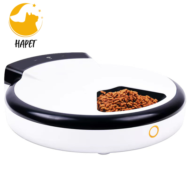 Automatic pet feeder Dog food cat food rotary automatic Wet and dry food intelligent timing feeder