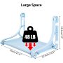 Safe and Comfortable Cat Hammock For Wall Kitty Beds Hold Up Indoor Pets Use