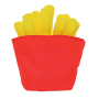 Durable Puppy Teething Toys Dog Chew Toys Soft French Fries Shaped Pet Toys