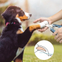 4 in 1 Professional Heavy Duty Metal Dog Cat Nail Trimmer with Nail File Grooming Comb Dog Nail Clippers