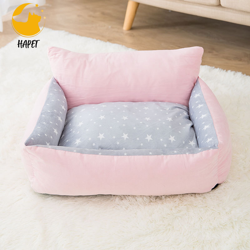 Dog Bed with Machine Washable Comfortable Cover Pet Supplies