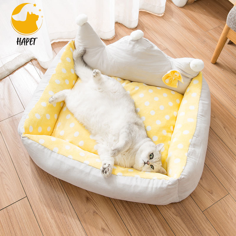 Dog Bed with Machine Washable Comfortable Cover Pet Supplies