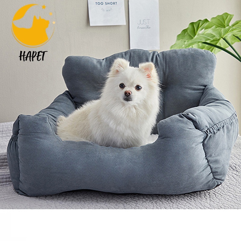 Dog Bed for Medium Dogs - Washable Pet Sofa Beds with Removable Cover & Waterproof Liner pet mat