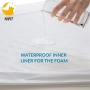 Dog Bed for Medium Dogs - Washable Pet Sofa Beds with Removable Cover & Waterproof Liner pet mat