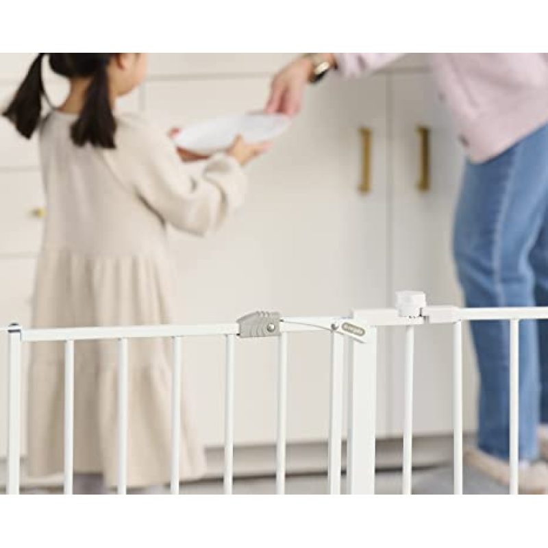 192-Inch Super Wide Adjustable Baby Gate and Play Yard, 4-In-1, Bonus Kit, Includes 4 Pack of Wall Mounts