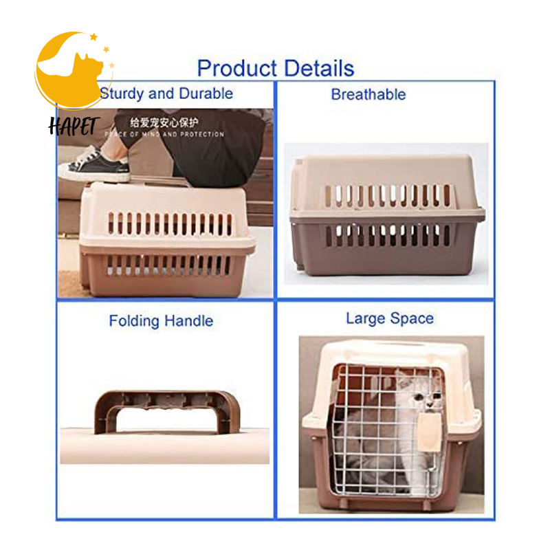 Pet Carrier Dog Carrier Perfect Dog Kennel Travel Carrier for Quick Trips