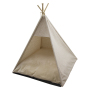 Warm Pet House with Bed Tent for Dogs Cats Pet Teepee with Soft Cushion for Cats Dogs