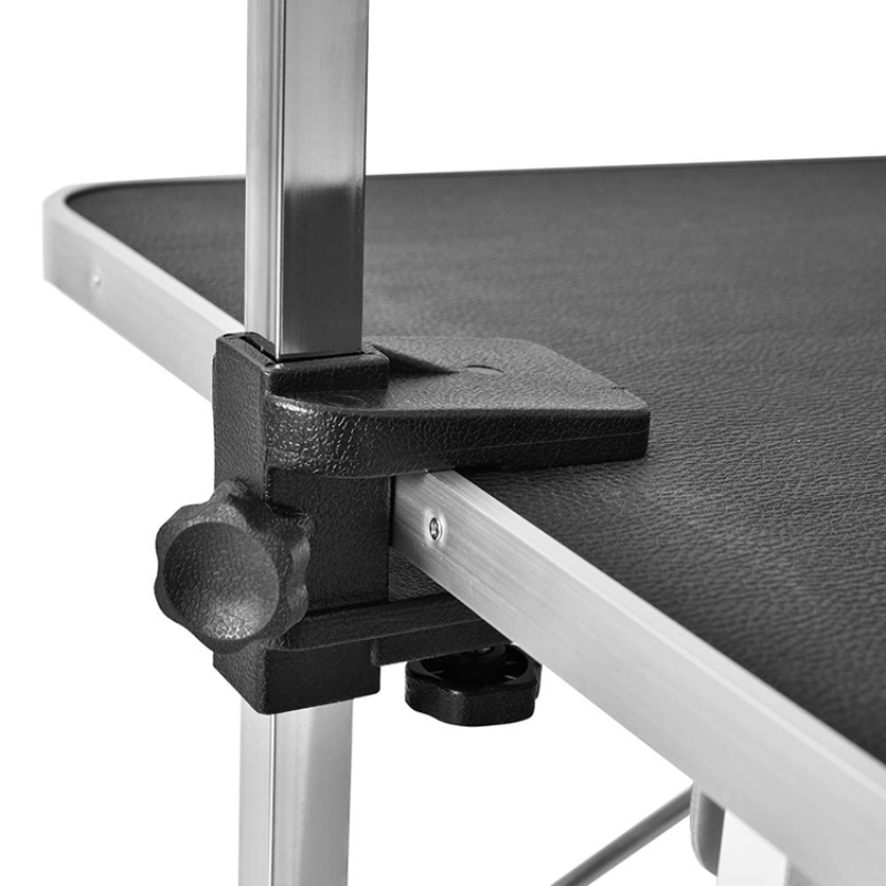 Pet Dog Grooming Table Small 30-Inch Steel Legs Foldable Adjustable Professional Drying Table Pet Dog Grooming Table