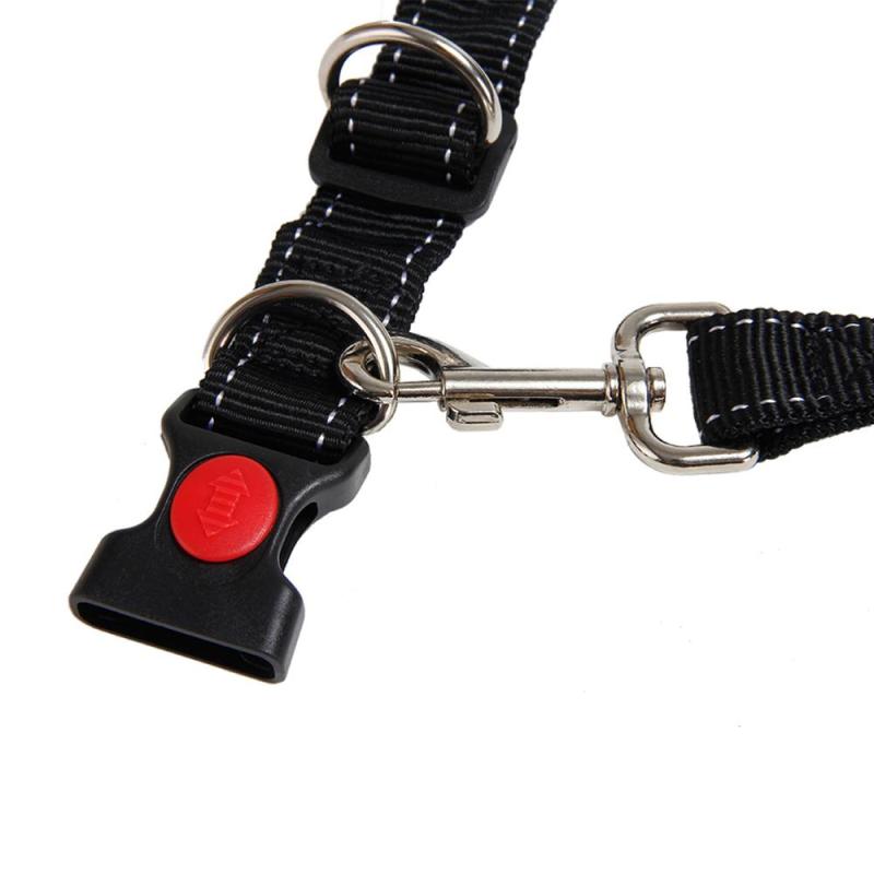 Black Rope Dog Leash hands Free Dog Bungee Comfortable and Safety retractable dog leash
