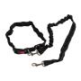 Black Rope Dog Leash hands Free Dog Bungee Comfortable and Safety retractable dog leash