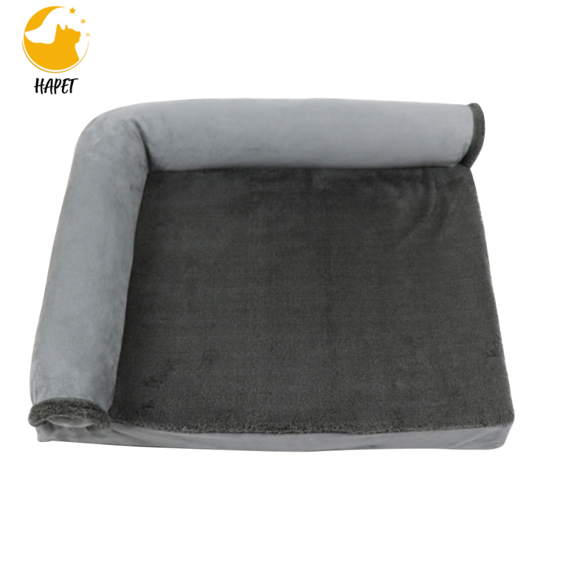 Orthopedic Dog Bed Bolster Pet Bed Couch with Removable Washable Cover