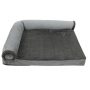 Orthopedic Dog Bed Bolster Pet Bed Couch with Removable Washable Cover