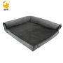Orthopedic Dog Bed Bolster Pet Bed Couch with Removable Washable Cover
