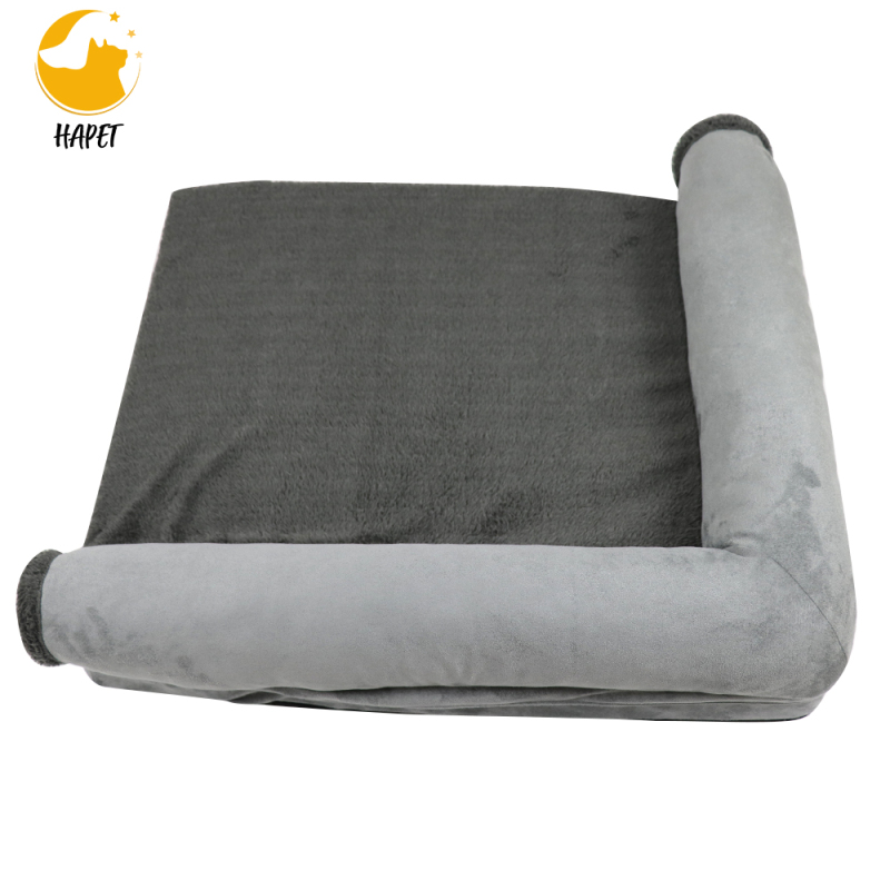 Orthopedic Dog Bed Bolster Pet Bed Couch with Removable Washable Cover