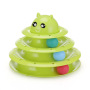 Creative Turntable Cat Toys Happy Circle Track Plastic Disk Funny 3 Layers Detachable Rotatable Design Kitten Tower Cat Toys