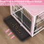 Crate Furniture with Cushion&Tray for Small Medium Large Dogs, Dog Crate End Table Furniture Style, Double Doors Decorative Dog