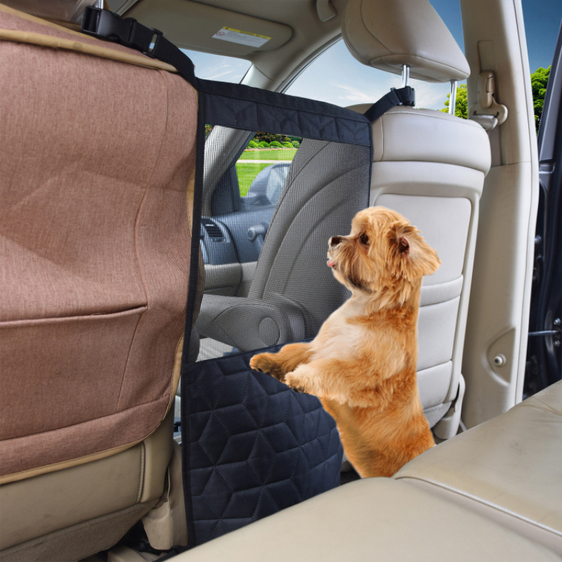 Dog Barrier for Vehicles Pet Restraint Car Backseat Divider Vehicle Gate Cargo Area Car Truck SUV