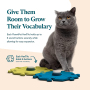 Cat Dog Buttons for Communication 12 Talking Recorded Buttons Communication Cat Dog Talking Button Set