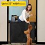 Extends up Retractable Mesh Gate Child Safety Gate for Doorways Indoor Use