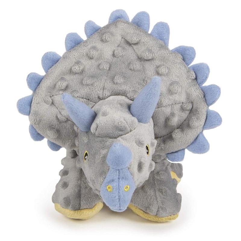 Dog Stuffed Plush Toys Dinosaur Shape Guard Squeaky Chew Toys