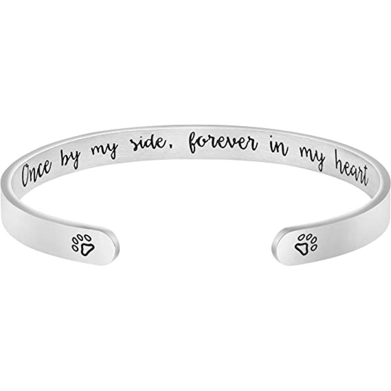 Joycuff Inspirational Bracelets for Women Mom Personalized Gift for Her Engraved Mantra Cuff Bangle Crown Birthday Jewelry