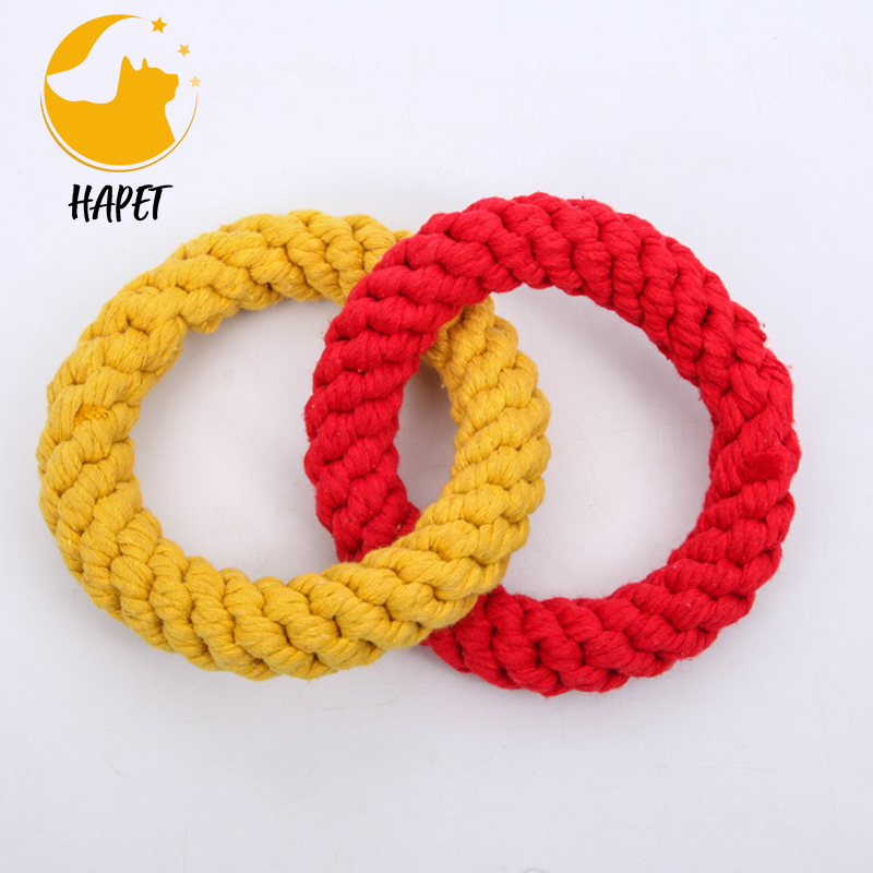 Large Dog Toys Rope Big Tough Natural Cotton Rope Ball Chew Toy