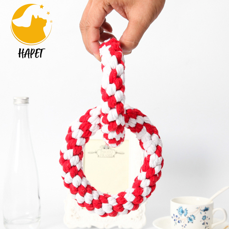 Large Dog Toys Rope Big Tough Natural Cotton Rope Ball Chew Toy