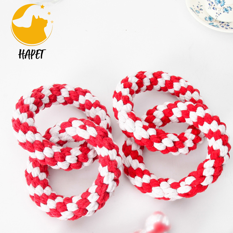 Large Dog Toys Rope Big Tough Natural Cotton Rope Ball Chew Toy
