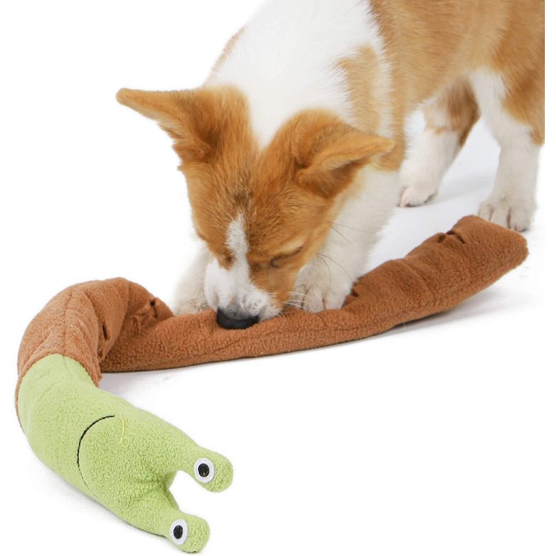 Snuffle Dog Mat Foraging Bowls Interactive Puppy Toys Plush Chew Toys for Dogs Slow Feeder