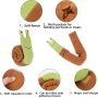 Snuffle Dog Mat Foraging Bowls Interactive Puppy Toys Plush Chew Toys for Dogs Slow Feeder