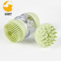Pet Bath Brush Soothing Massage Soft Bristles Comb for Dogs & Cats Washing